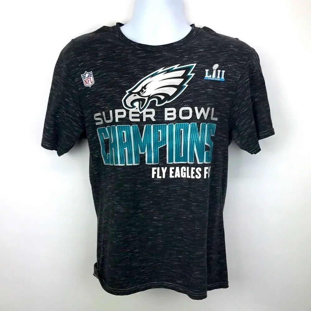 Philadelphia Eagles Super Bowl Champions Licensed NFL Shirt Size Small